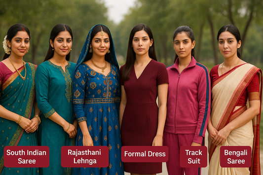 Regional Variations in Women's Fashion Preferences Across India