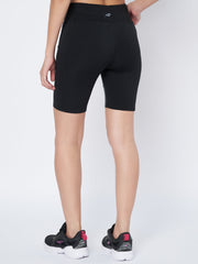 Waylene Women's Gym Shorts, back view highlighting streamlined design and comfort.
