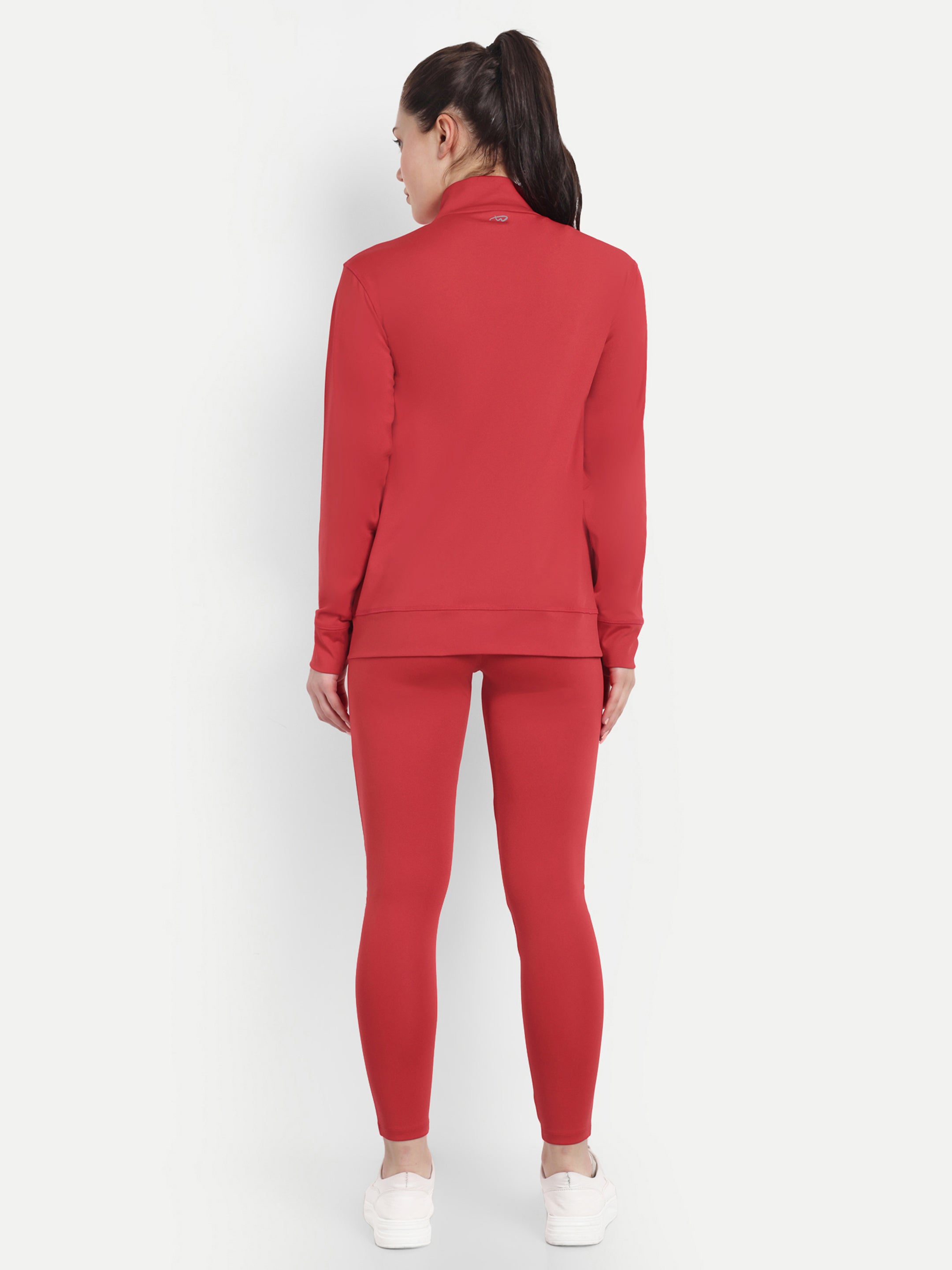 Red Color Tracksuit for Women - Waylene