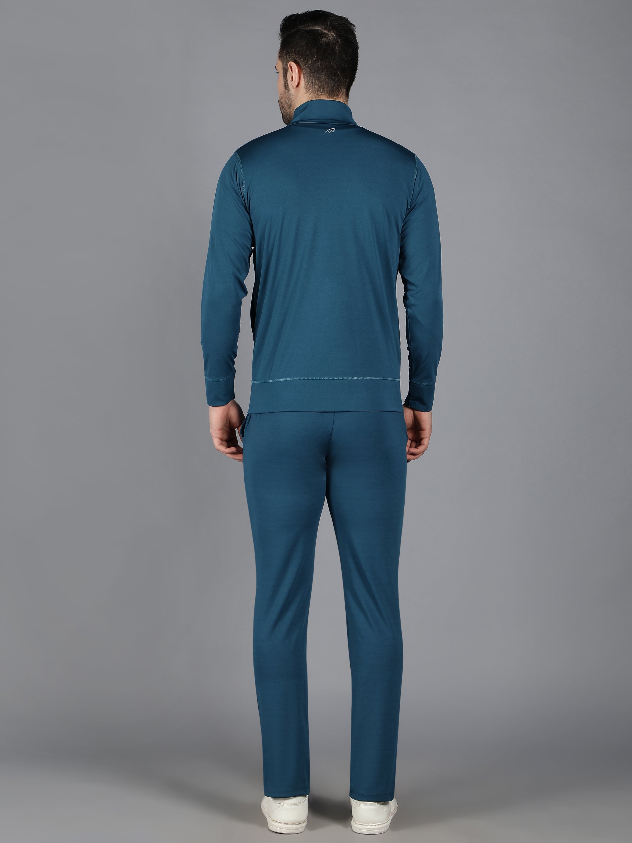 Slimfit Training Sweatshirt and Trackpant Set Teal - Waylene