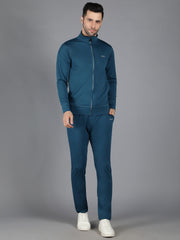 Slimfit Training Sweatshirt and Trackpant Set Teal - Waylene