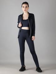 Navy Blue Track Suit for Women - Waylene