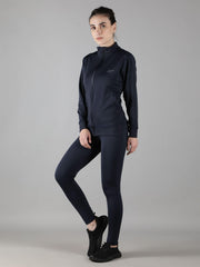 Navy Blue Track Suit for Women - Waylene