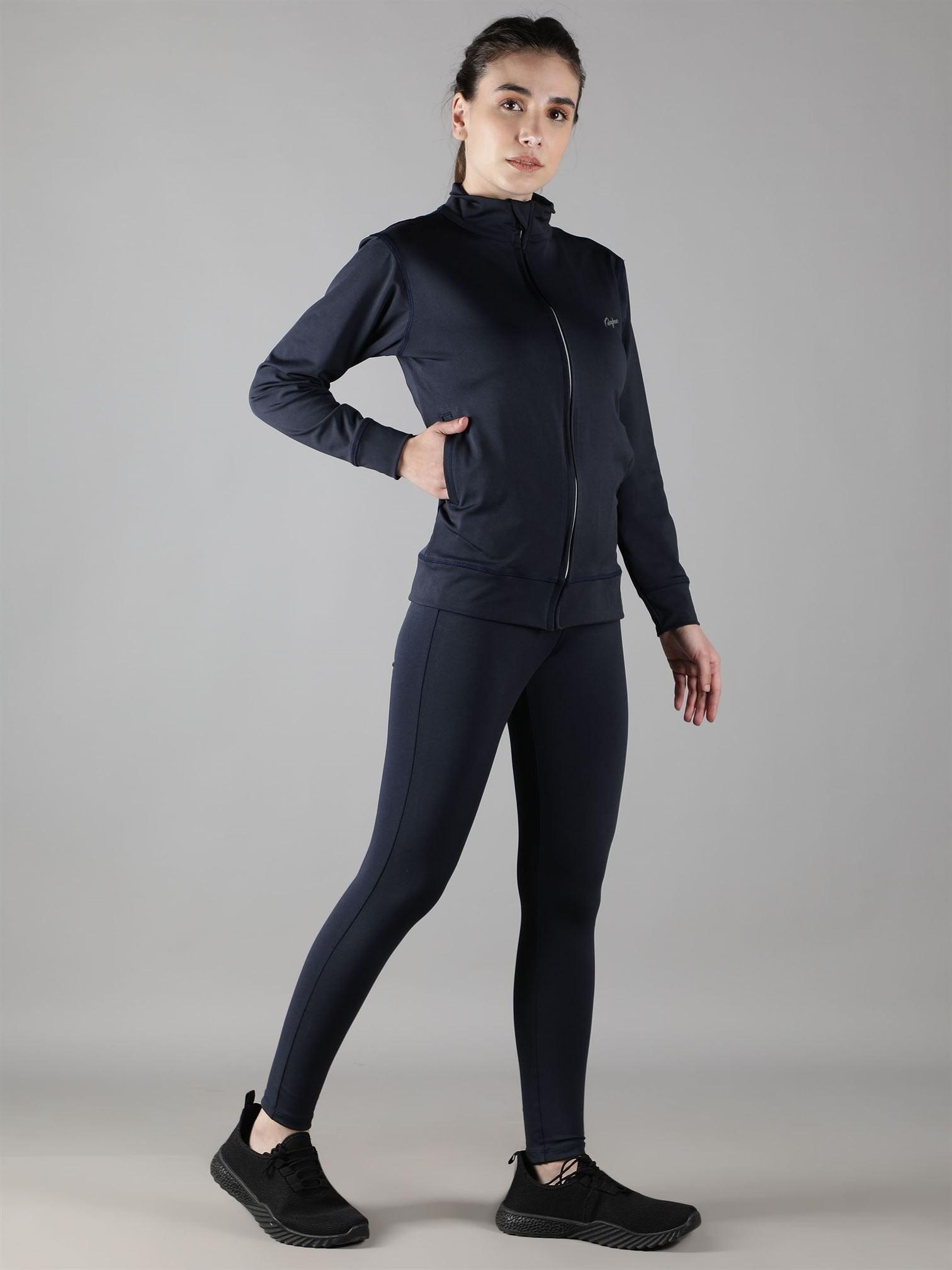 Navy Blue Track Suit for Women - Waylene