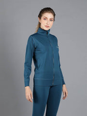 Teal Colour Sweatshirt for Women - Waylene