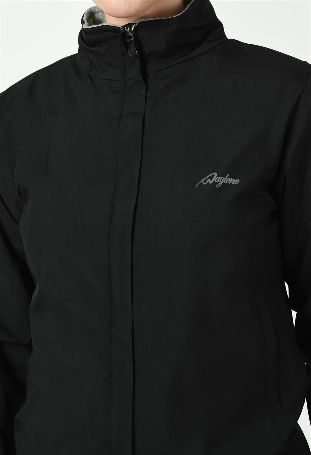 Women's Black Waterproof Jacket - Waylene