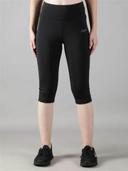 Women Capri Tights Black - Waylene