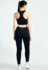 Shop Waylene's black yoga tights for women online.