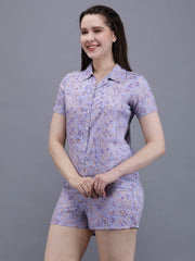 Printed Shirt & Shorts Sets - Waylene