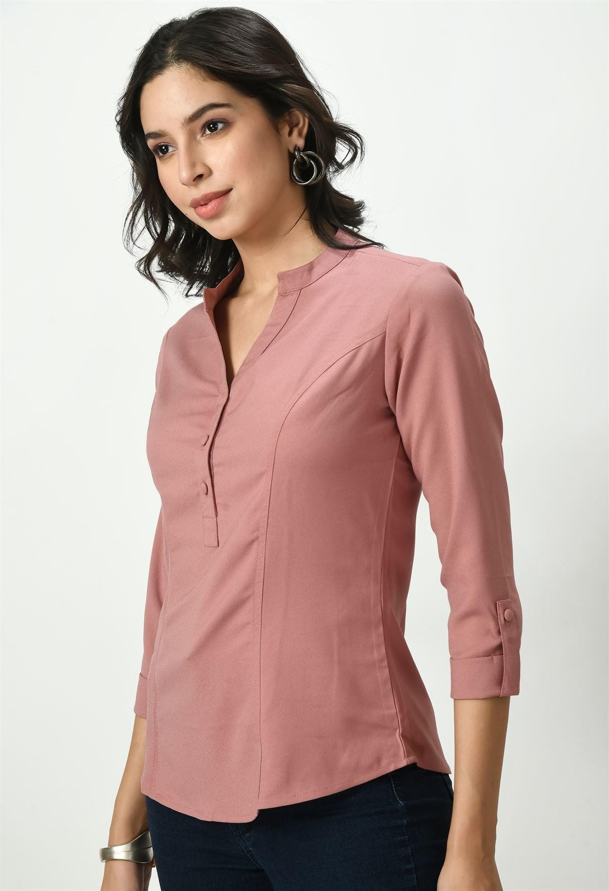 Waylene Women's Pink Top - Waylene