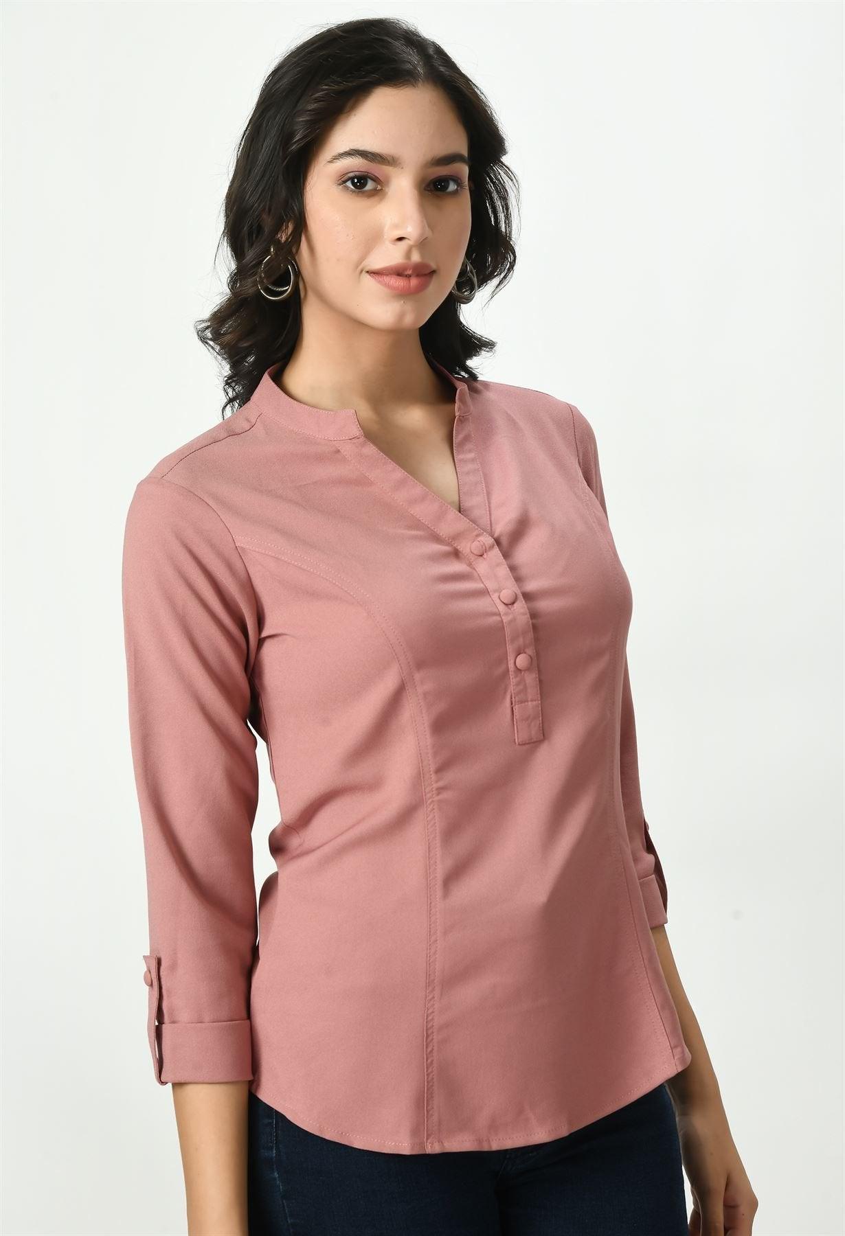 Waylene Women's Pink Top - Waylene